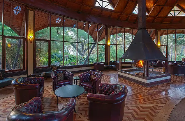 Lounge area at Lake Naivasha Sopa Lodge