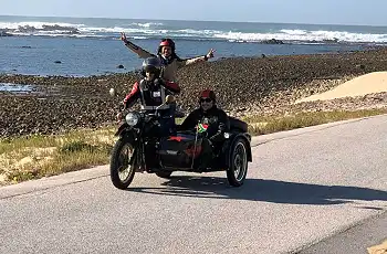 Sidecar adventure, Cape Town, South Africa