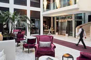 Hotel interior, Queen Victoria Hotel