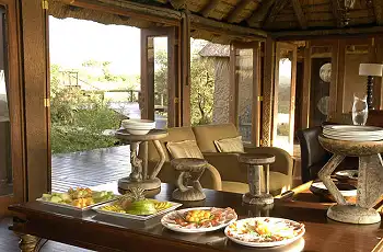 Lounge area Camp Shawu, southern Kruger Park, South Africa