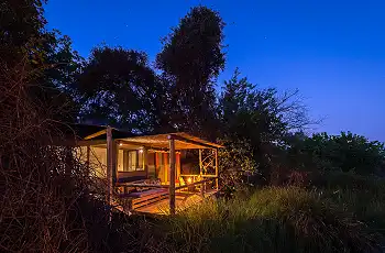 Evening at Little Vumbura, Botswana