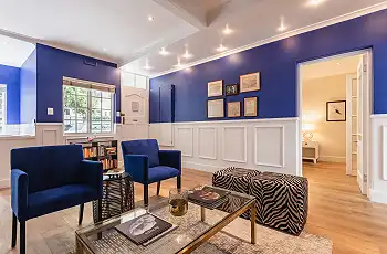 Private lounge areas in your cottage, Nicol Street Heritage Cottages