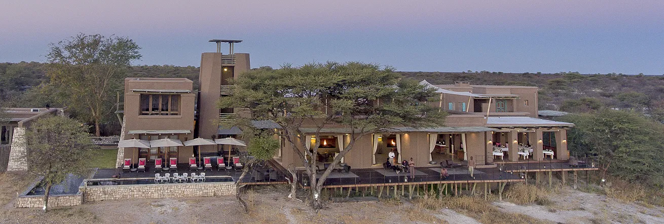 Onguma The Fort, view of the lodge