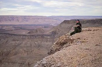 The Fish River Canyon, Namibia