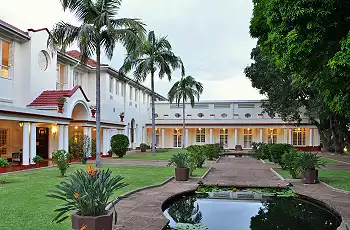 Victoria Falls Hotel grounds