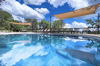 Relax by the pool, Ongava Lodge