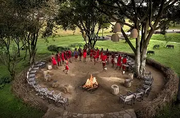 Maasai Warriors dancing, Kenya