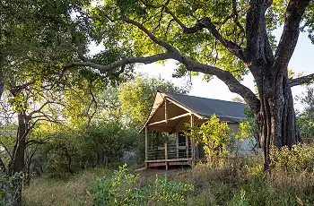 Wilderness camp in the Selati Game Reserve