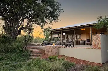 View of the camp's main area