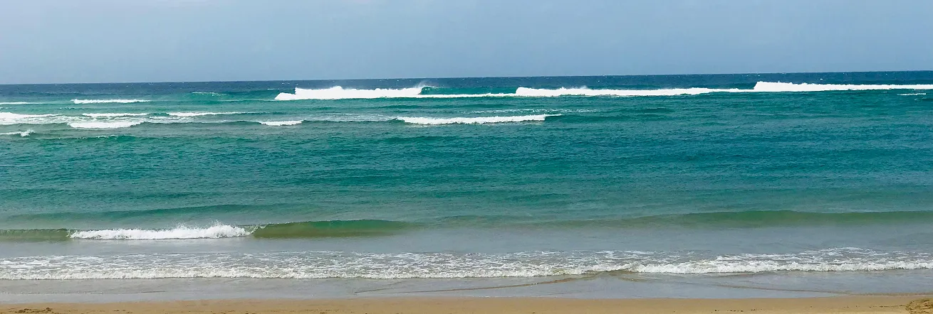 White sandy beaches at Machangulo Beach Lodge