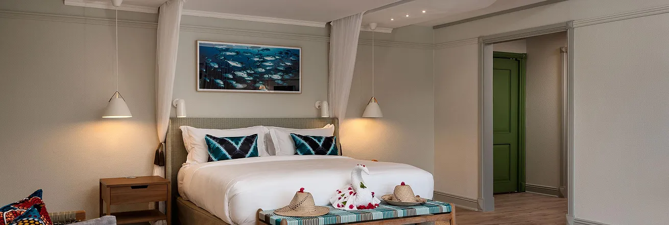 Luxury sea view villas at Bazaruto Island Resort