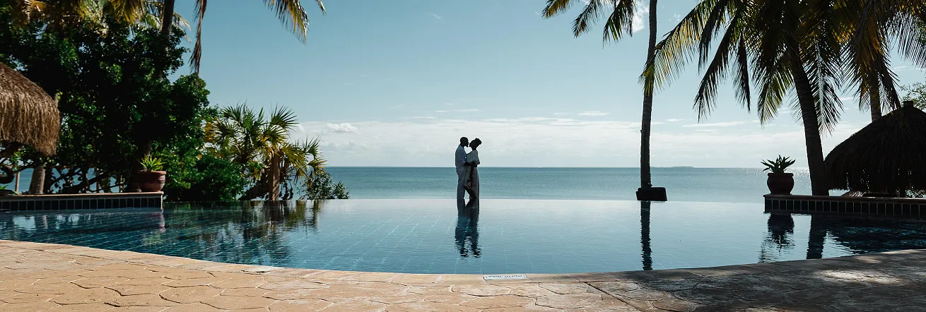 Views out over the ocean from Bazaruto Island Resort