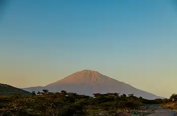 Beautiful views from the city of Arusha