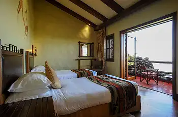 Rooms with a view of the crater, Ngorongoro Serena Safari Lodge