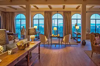 View over the  Laikipia landscapes at Mugie House