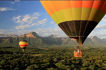 Gorgeous views of the mountains surrounding Hoedspruit