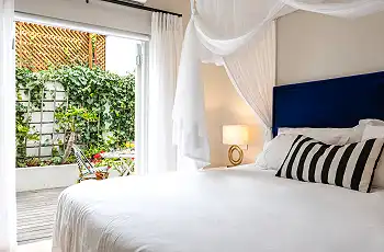 Light, airy and luxurious rooms at Nicol Street Heritage Cottages