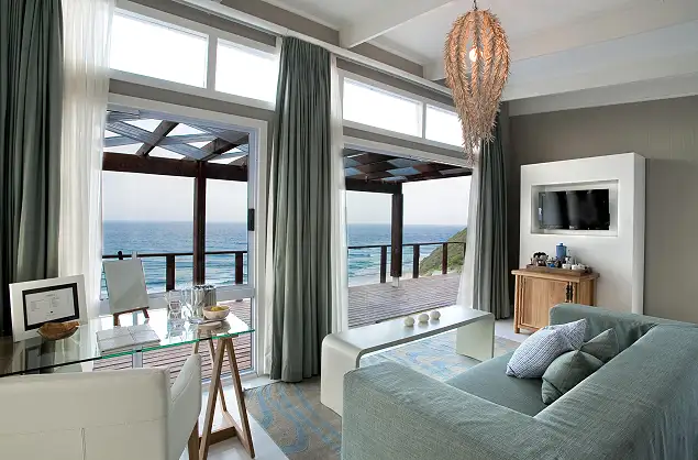View from the rooms at White Pearl Resort