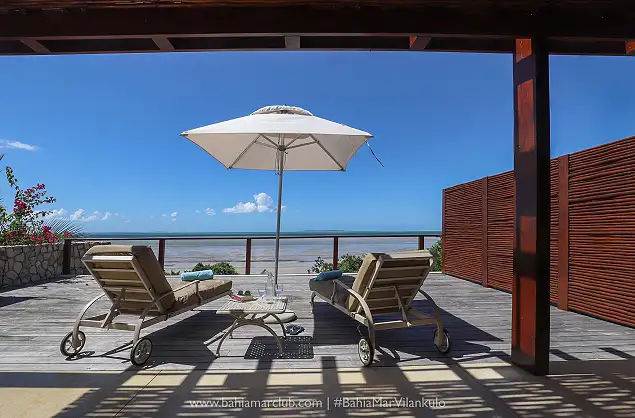 Views out over the ocean from your deck at Bahia Mar