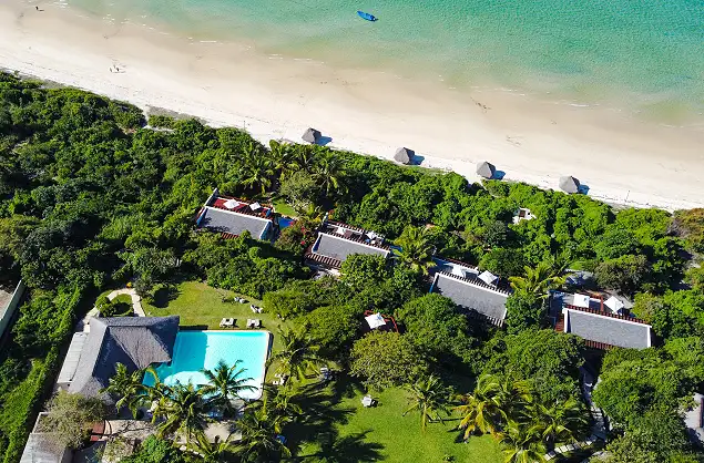Aerial view of Bahia Mar