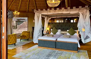Luxury accommodation at Namib Outpost