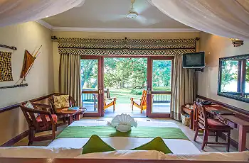  Rooms overlooking the Chobe River at Chobe Safari Lodge