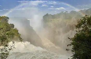 View of Victoria Falls, Victoria Falls River Lodge