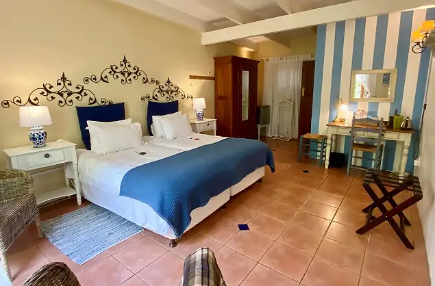 Beautifully decorated rooms at Darling Lodge