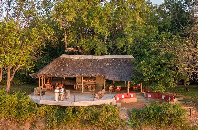 Nkwali Camp, the first stop of the 7 Day Zambia Safari