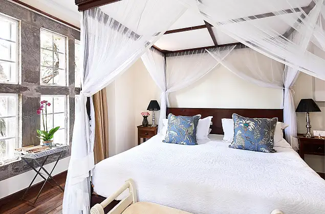 Luxurious rooms at Giraffe Manor