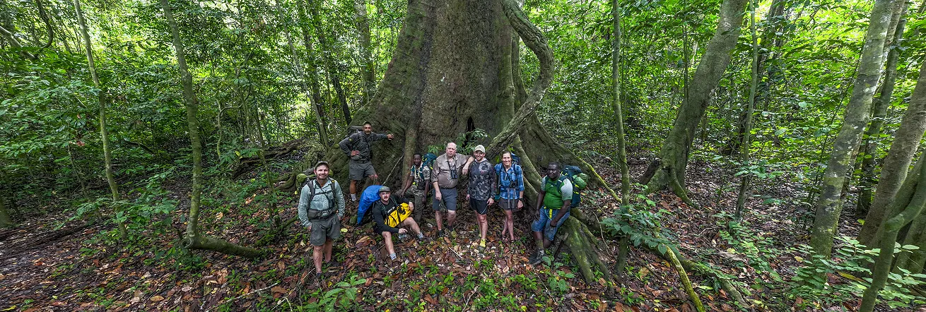 Exploring the forests of Loango National Park, Jandré Germishuizen