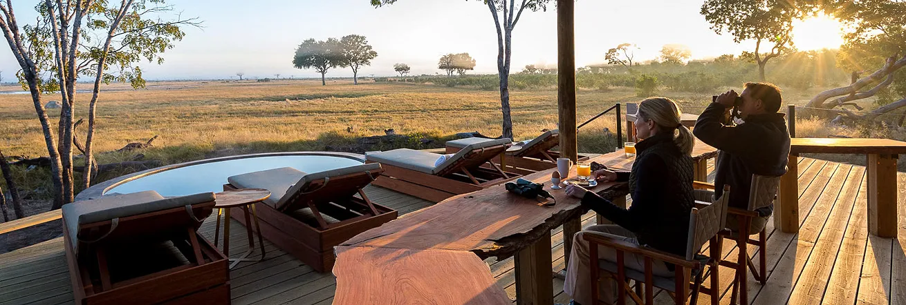 Crisp safari morning in Hwange Game Reserve, Little Makalolo