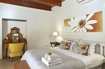 Bright and airy rooms at Yellow Aloe