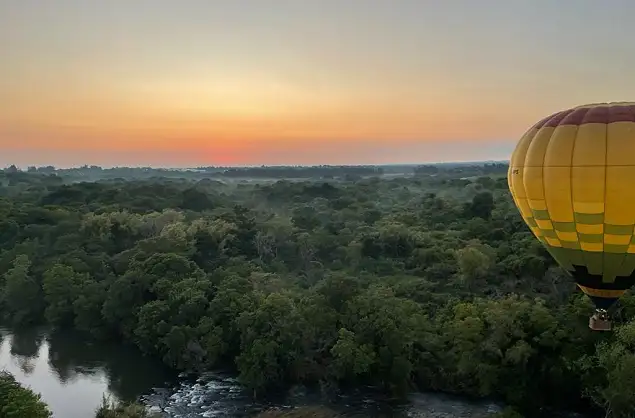 Hot Air Balloon Flight near Khaya Ndlovu, South Africa