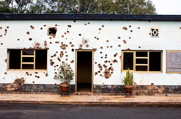 Remnants of the haunting past, Kigali, Rwanda
