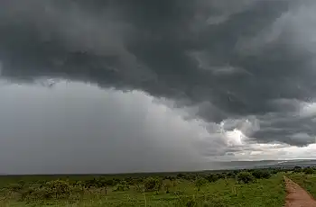 Thunder clouds, Akagera National Park - Ruzizi Tented Lodge - Credit Drew Bantlin & Akagera Management Company