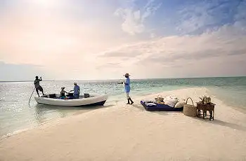 Castaway picnic within the Bazaruto Archipelago