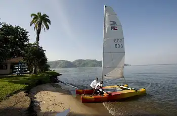 Lake Kivu at the Serena Hotel, Rwanda