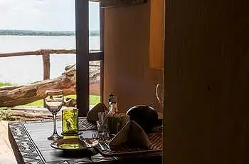 Ruzizi Tented Lodge - (Credit: Drew Bantlin - Akagera Management Company)