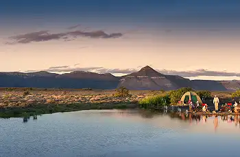 Fly Camping experience at Samara Karoo Reserve