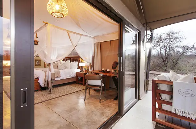 Safari tents at Thabamati Luxury Tented Camp
