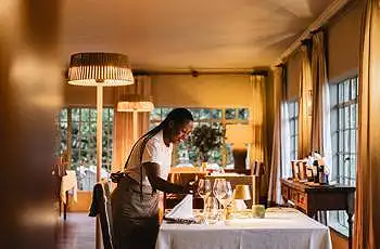 Dining room, Wilderness Sabinyo 