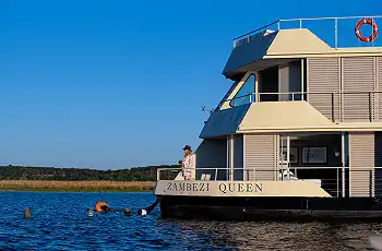 Looking out over the Chobe River