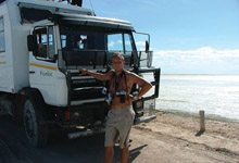 Overland Truck, Botswana Overland Truck, Botswana