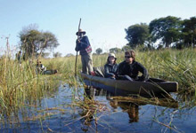 Okavango Delta - Mokoro ride Okavango Delta - Mokoro ride
