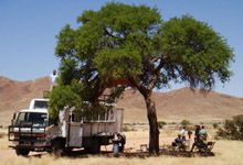 Overland Truck, Namibia Overland Truck, Namibia