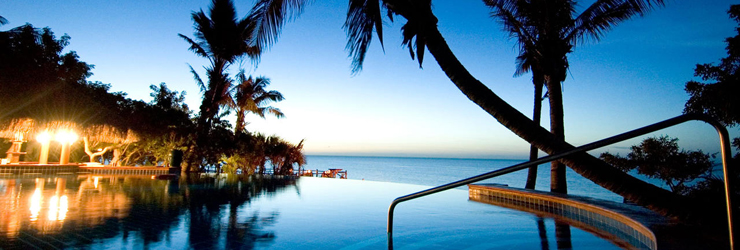 Bazaruto Island Resort, View from Pool, Mozambique