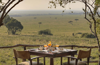 Bateleur Camp's sweeping views across the Masai Mara, Kenya