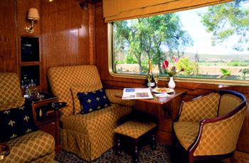 View from Deluxe Suite, Blue Train