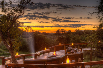 Some of the best sunsets can be seen in Botswana's Okavango Delta